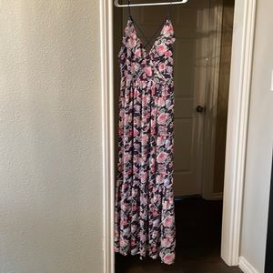 Beautiful navy floral dress